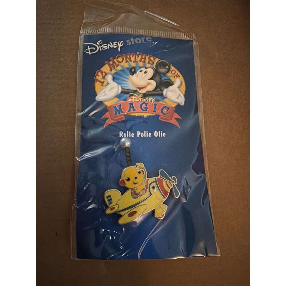 Rare! Disney Pin Rolie Polie Olie Airplane 12 Months of Magic 2002 NEW SEALED